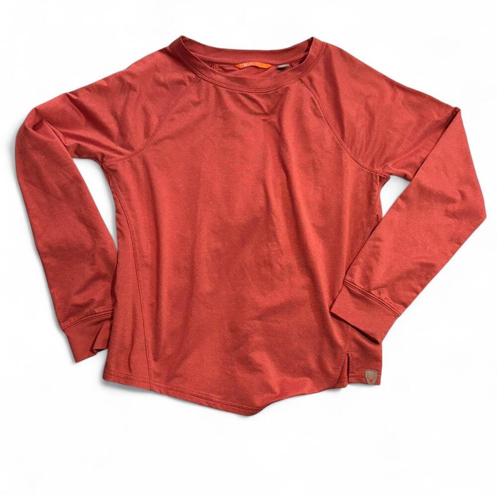 Cbuk medium red long sleeve